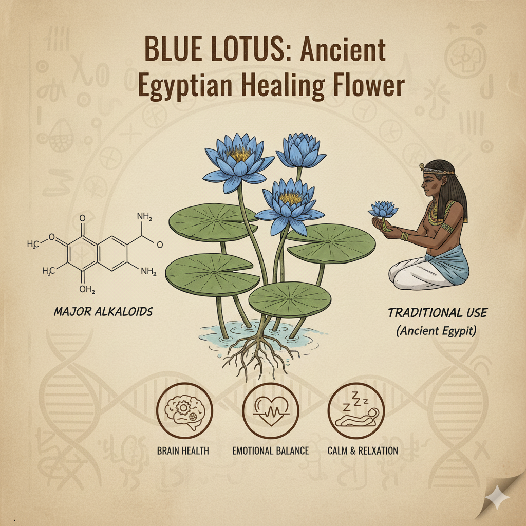 Blue Lotus: A Sacred Flower of Ancient Egypt
