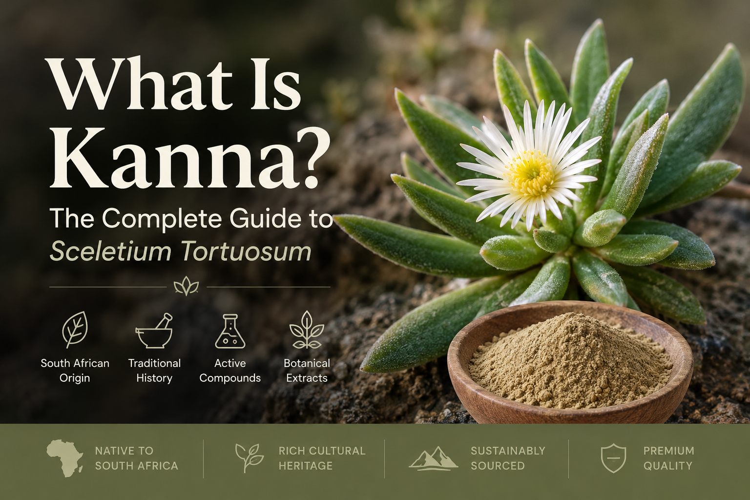 What Is Kanna? The Complete Beginner's Guide to Sceletium Tortuosum