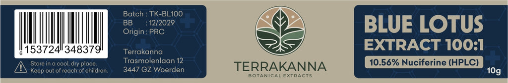 Blue Lotus Extract 100:1 - 10g
