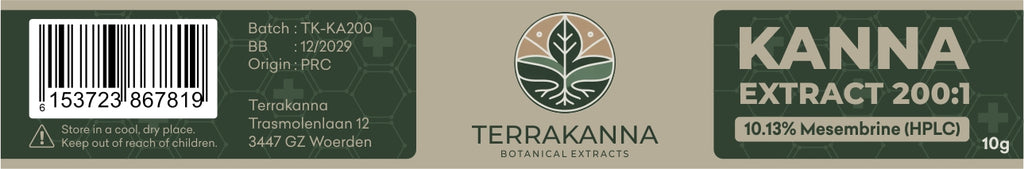 Kanna Extract 200:1 - 10g