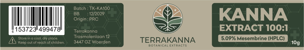 Kanna Extract 100:1 - 10g